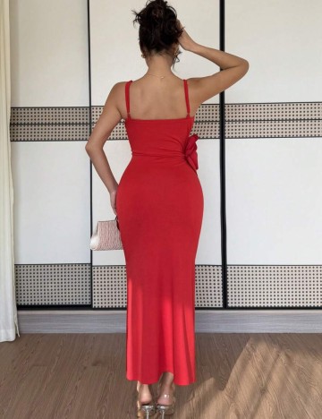 Rochie maxi Shein, roșu