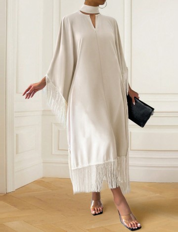Rochie midi Shein, crem