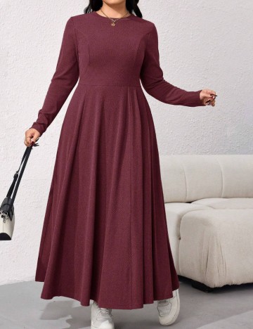 Rochie maxi Shein Curve+, mov