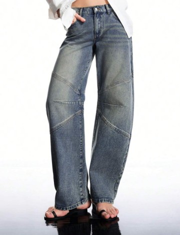 Jeans Shein, albastru
