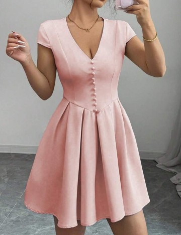 Rochie mini Shein, roz