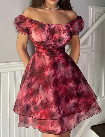 Rochie mini Shein, roz