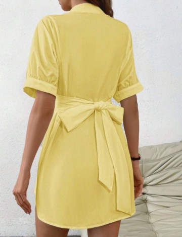 Rochie mini Shein, galben