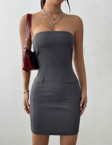 Rochie mini Shein, gri
