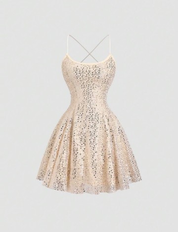 Rochie mini Shein, crem