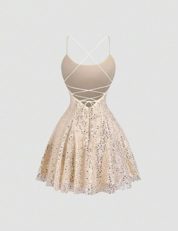 Rochie mini Shein, crem