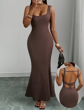 Rochie maxi Shein, maro