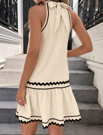 Rochie mini Shein, crem