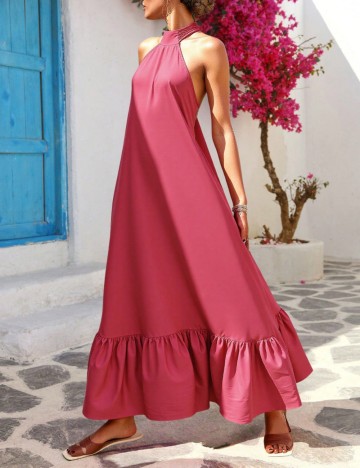 Rochie maxi Shein, roz
