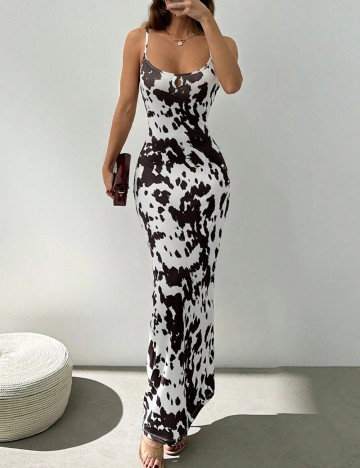 Rochie maxi Shein, mix culori