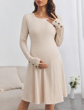Rochie mini Shein, crem