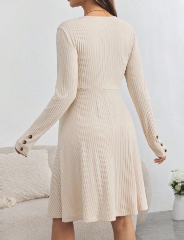 Rochie mini Shein, crem
