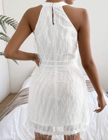 Rochie mini Shein, alb
