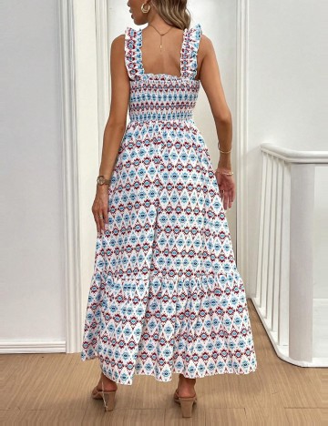Rochie maxi Shein, mix culori