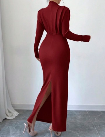 Rochie maxi Shein, vișiniu