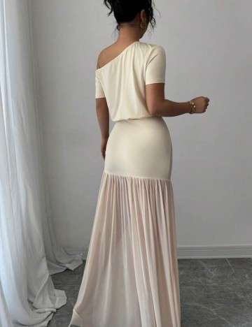 Rochie maxi Shein, bej