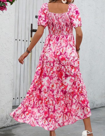 Rochie maxi Shein, mix culori