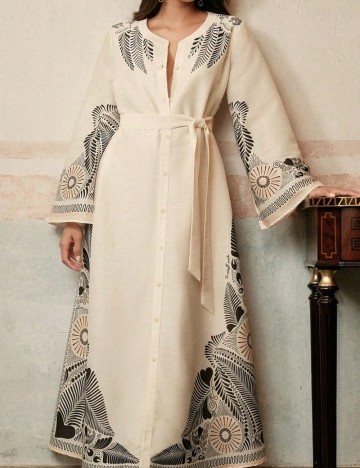 Rochie maxi Shein, bej