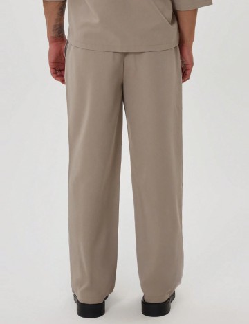 Pantaloni MUSERO by Shein, bej