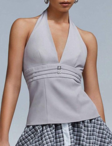 Top Shein, gri