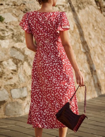 Rochie midi Shein, mix culori