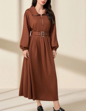 Rochie maxi Shein, maro