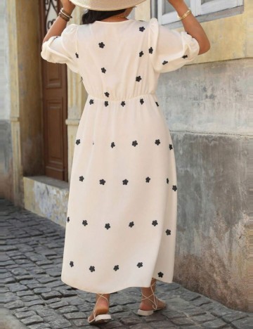 Rochie maxi Shein Curve+, mix culori