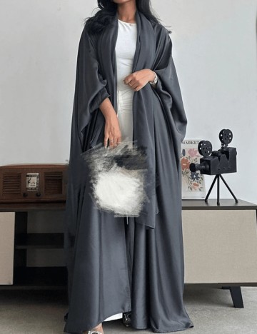 Cardigan lung Shein, gri