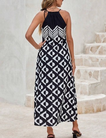 Rochie maxi Shein, mix culori