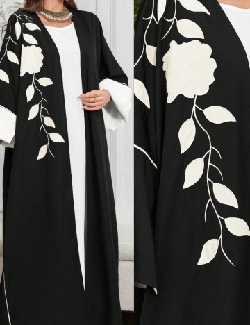 Cardigan lung Shein, negru