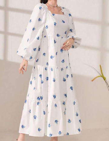 Rochie maxi Shein, alb