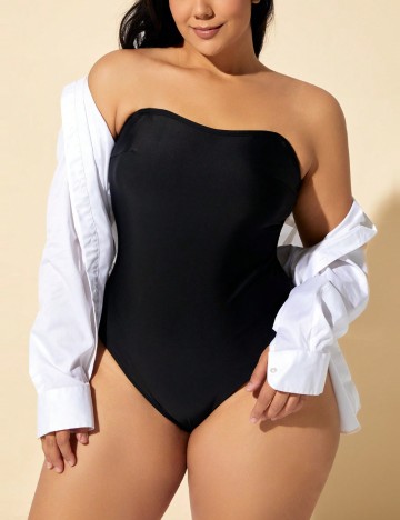 Costum de baie întreg Shein, negru