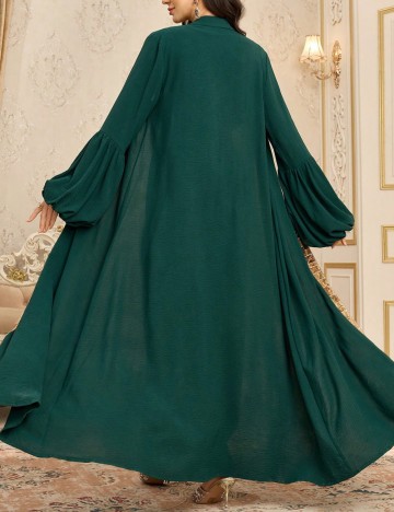 Set Rochie și Cardigan Shein, verde
