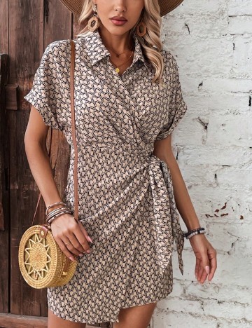 Rochie mini Shein, bej