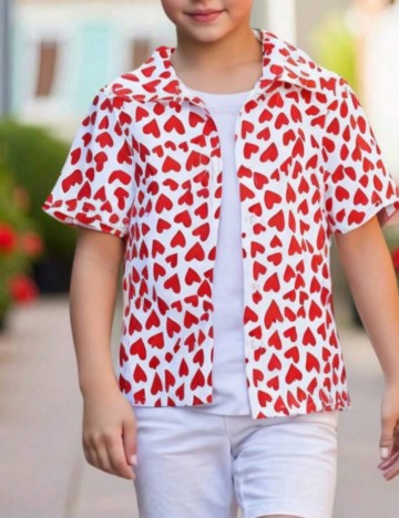 Cămașă casual Shein, mix culori