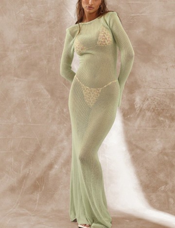 Rochie de plajă Shein, verde