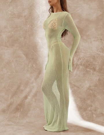 Rochie de plajă Shein, verde