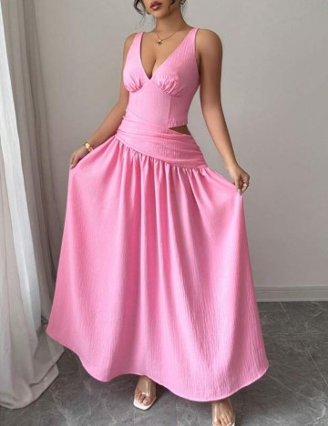 Rochie maxi Shein, roz