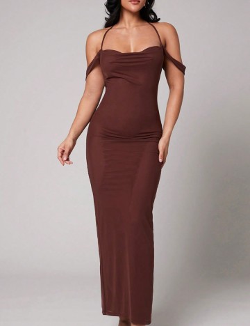 Rochie maxi Shein, maro