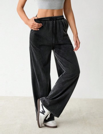 Pantaloni Shein, negru