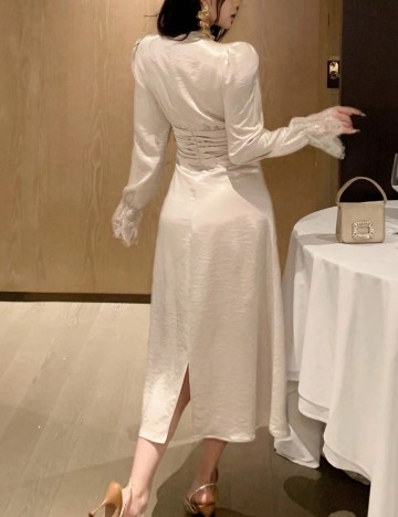 Rochie midi Shein, bej