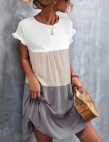 Rochie mini Shein, mix culori