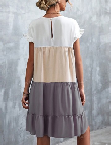 Rochie mini Shein, mix culori