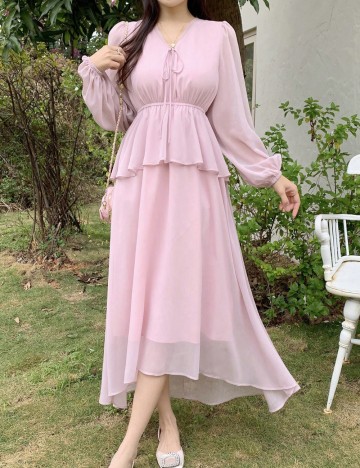 Rochie midi DAZY by Shein, roz