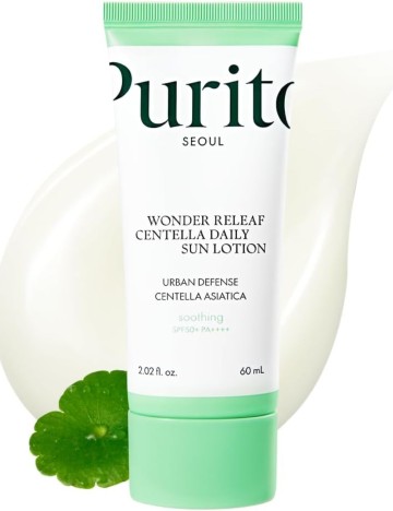 Cremă cu protecție solară PURITO, alb