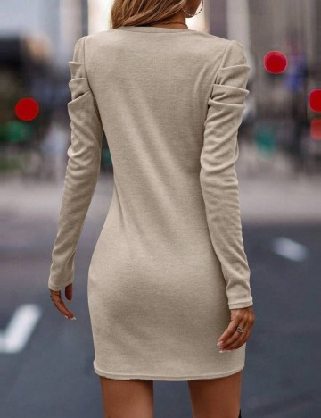 Rochie mini Shein, bej
