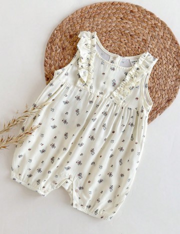 Salopetă Shein, crem