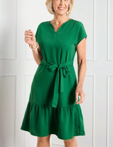Rochie midi Shein, verde