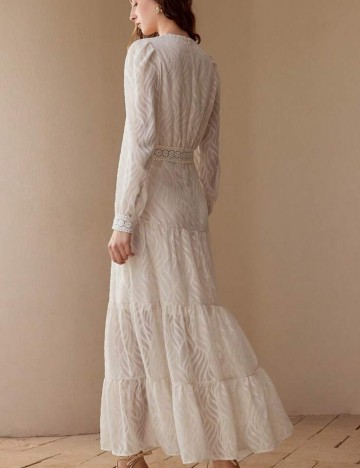 Rochie maxi MOTF by Shein, crem
