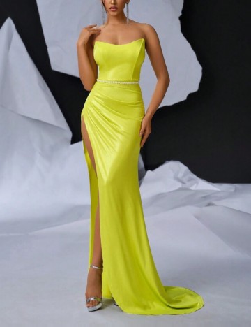 Rochie de ocazie Shein, verde